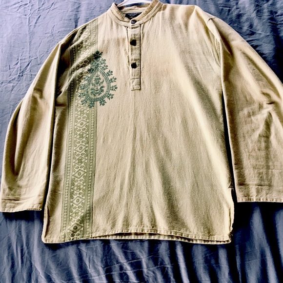 Men’s Kurta Shirt Size Medium - Picture 1 of 1
